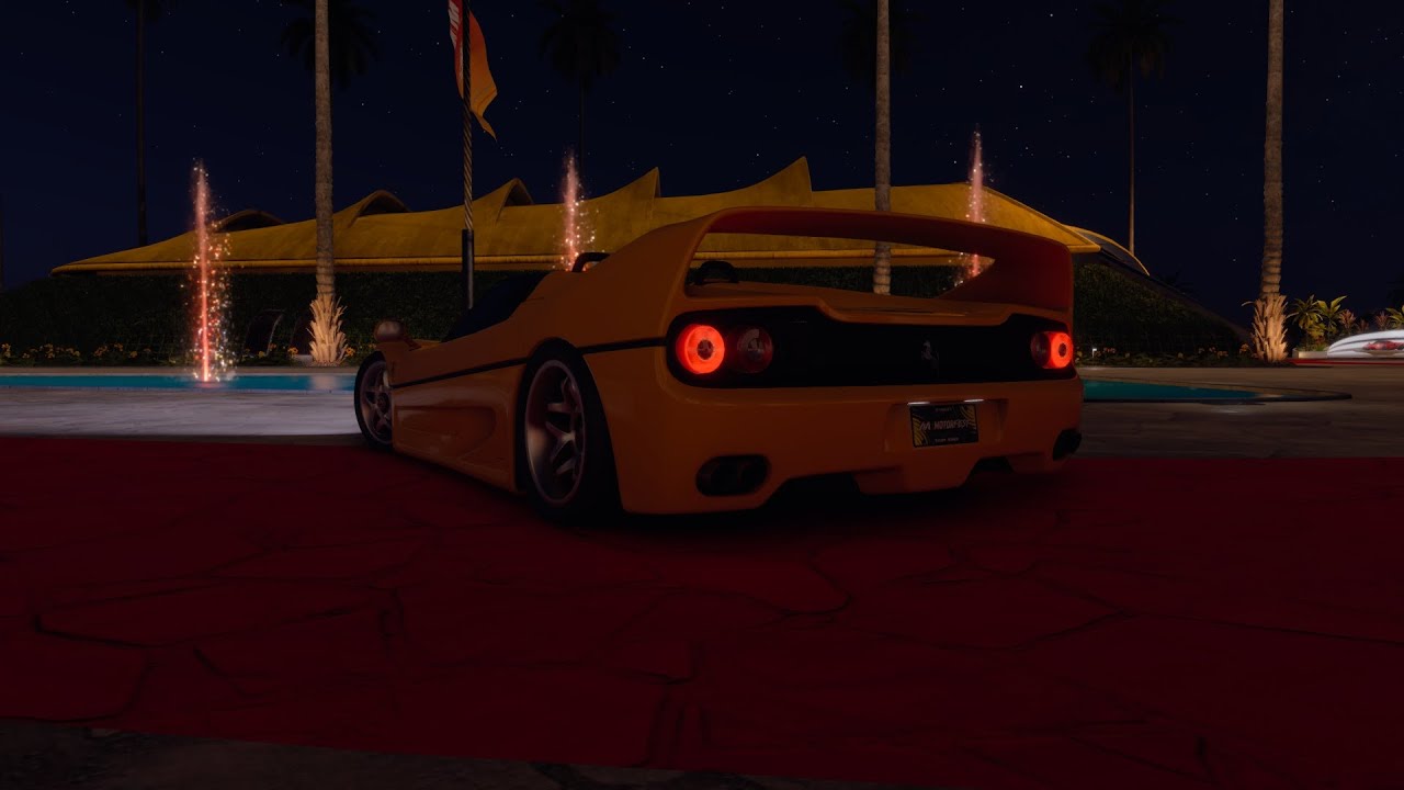 NIGHT RIDE FERRARI F50 THE CREW™ MOTORFEST I LOGITECH G29