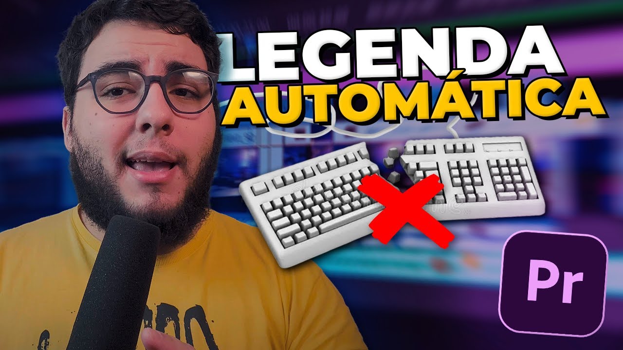 Como fazer LEGENDAS AUTOMÁTICAS no ADOBE PREMIERE 2023 | Muito fácil e rápido!