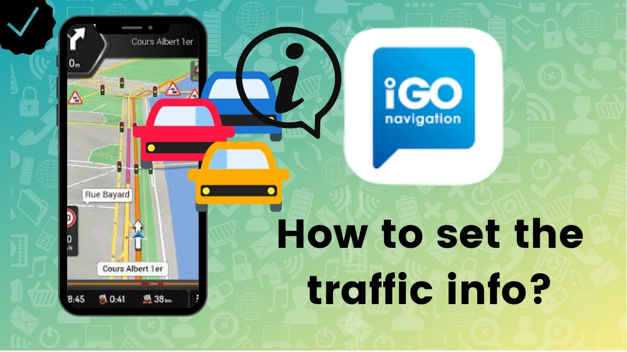 How to set the traffic info in IGO Navigation?
