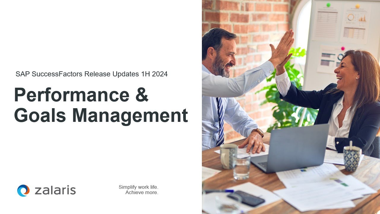 SAP Performance & Goals Management | SuccessFactors 1H 2024 Release Updates