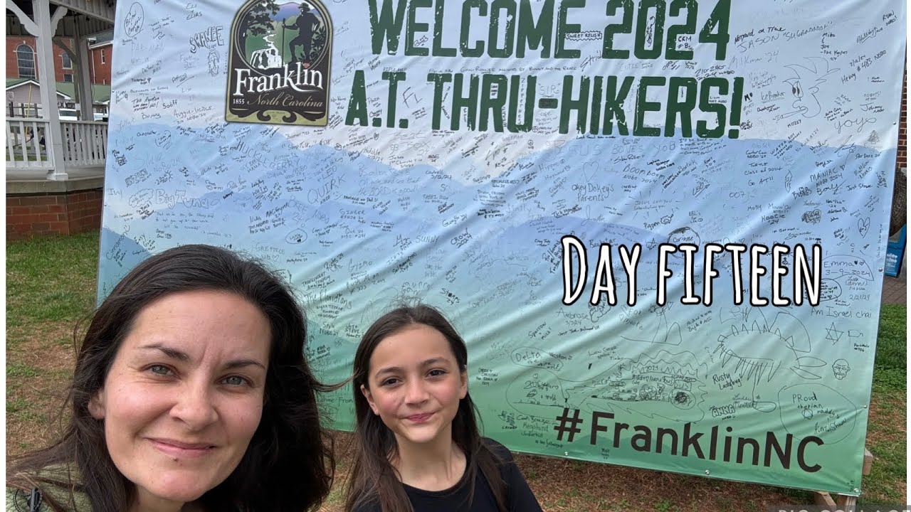 Day Fifteen | Appalachian Trail Thru Hike 2024 | Nearo into Franklin! #appalachiantrail #explore