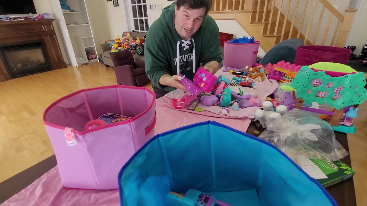 Organizing my kids toy cabinets