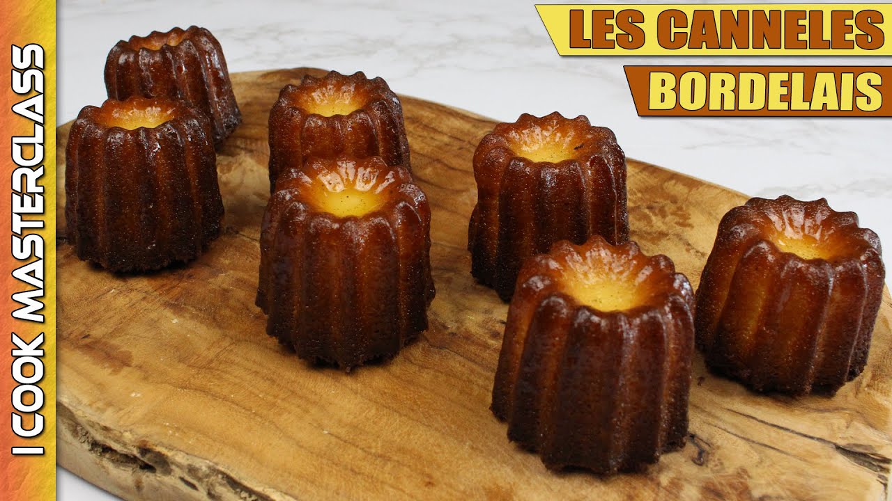 ✅ LA VRAIE RECETTE ORIGINALE DES CANNELES BORDELAIS : La meilleure recette que j'ai testée !