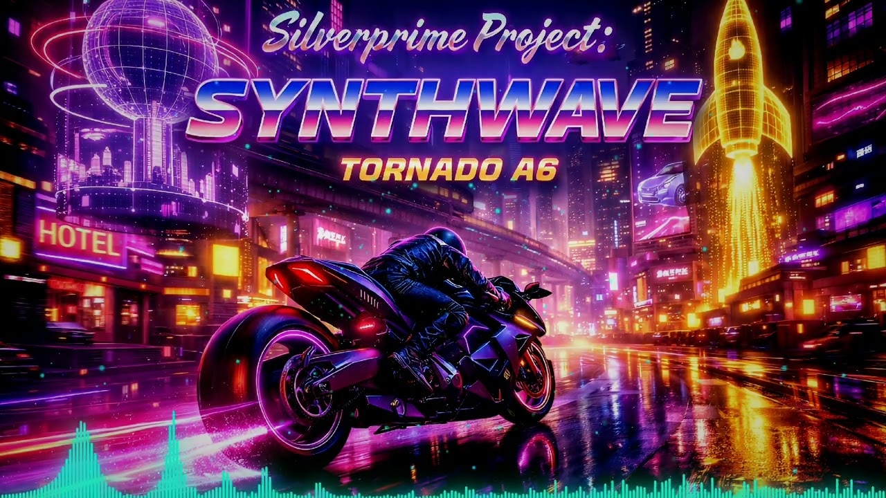 Silverprime Project: Synthwave - Tornado A6 | Darkwave | Retrowave | Dreamwave | Cyberpunk