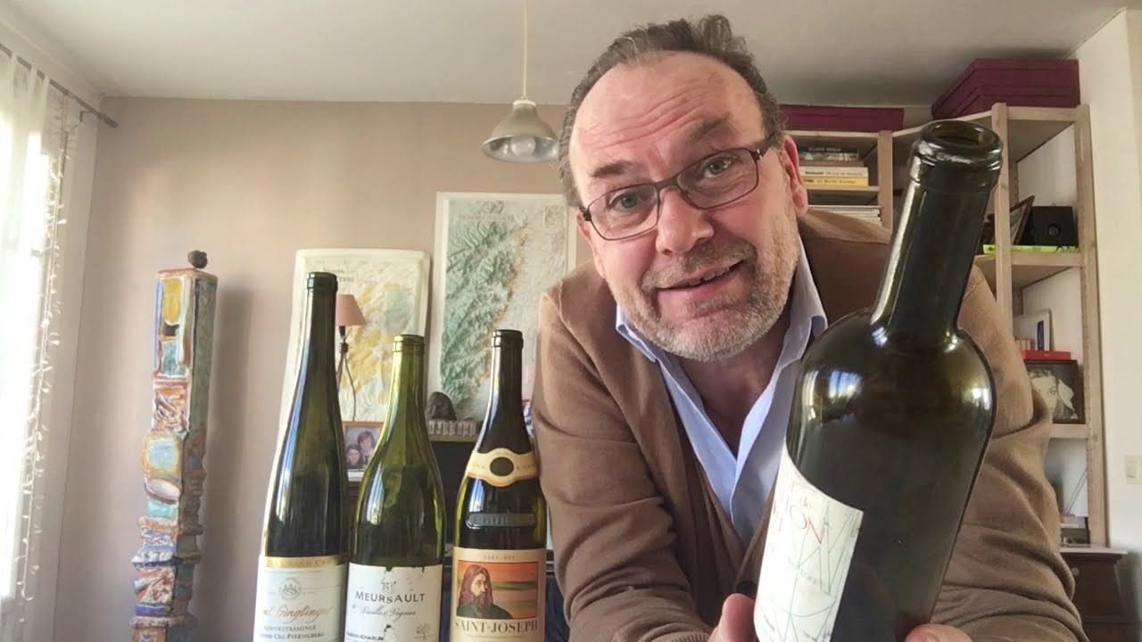Anniversaire :Gewurztraminer Ginglinger 11, St-Jo Guigal, Meursault BC, Riesling Weinbach, Trévallon