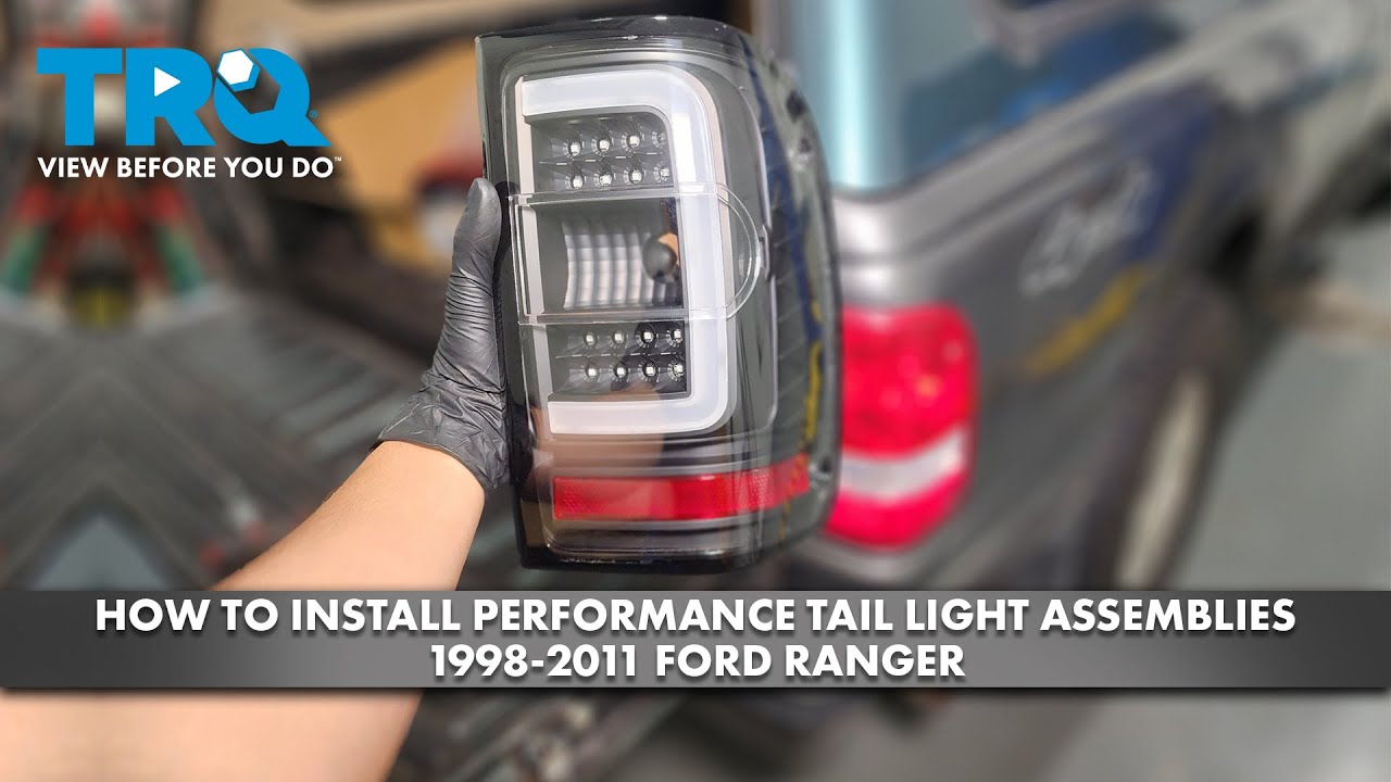 How to Install Performance Tail Light Assemblies 1998-2011 Ford Ranger