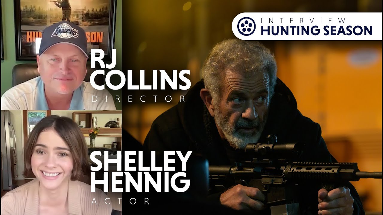 RJ Collins on Mel Gibson’s Impact & Shelley Hennig’s Bold Performance in 'Hunting Season
