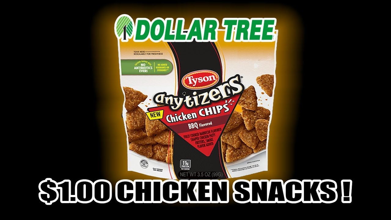 $1.00 Tyson BBQ CHICKEN CHIPS - What Are We Eating?? - The Wolfe Pit