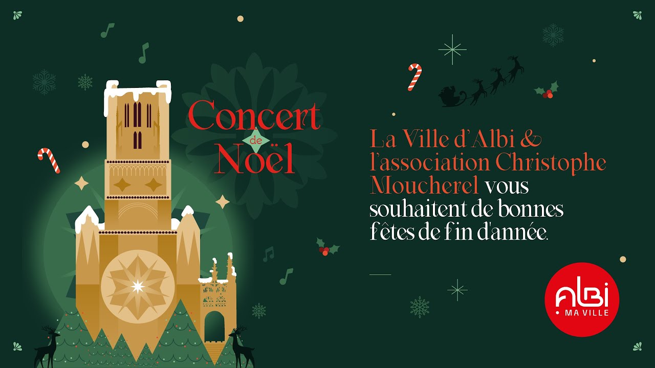 Concert de noël à la cathédrale Ste Cécile - 19 décembre 2021