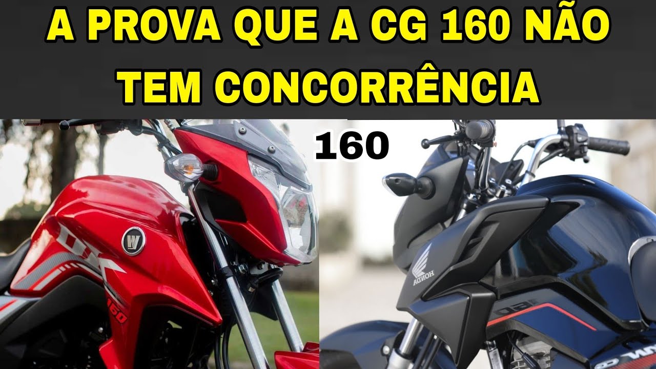 Essa 160 é a Prova Que Ninguém Quebra a CG!
