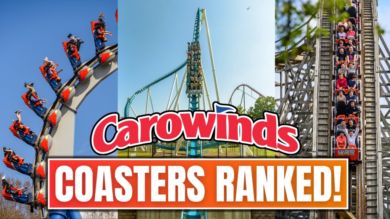 The Roller Coasters of Carowinds - Ranked From Worst To Best!