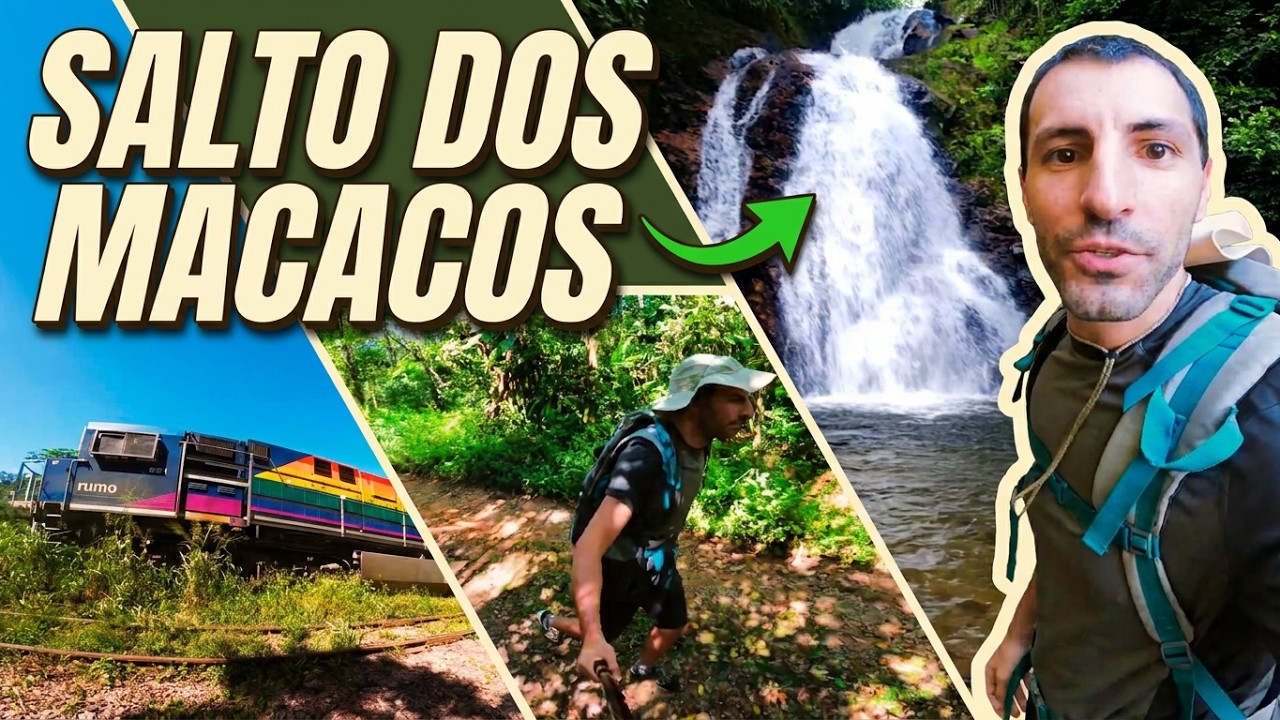 Como é a trilha ao SALTO DOS MACACOS - e mais uma cachoeira! (Morretes, PR) | Trilha 041