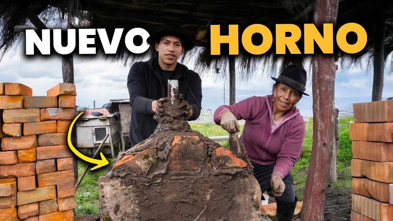CONSTRUIMOS un HORNO ARTESANAL (con mi mami)| Juvenal