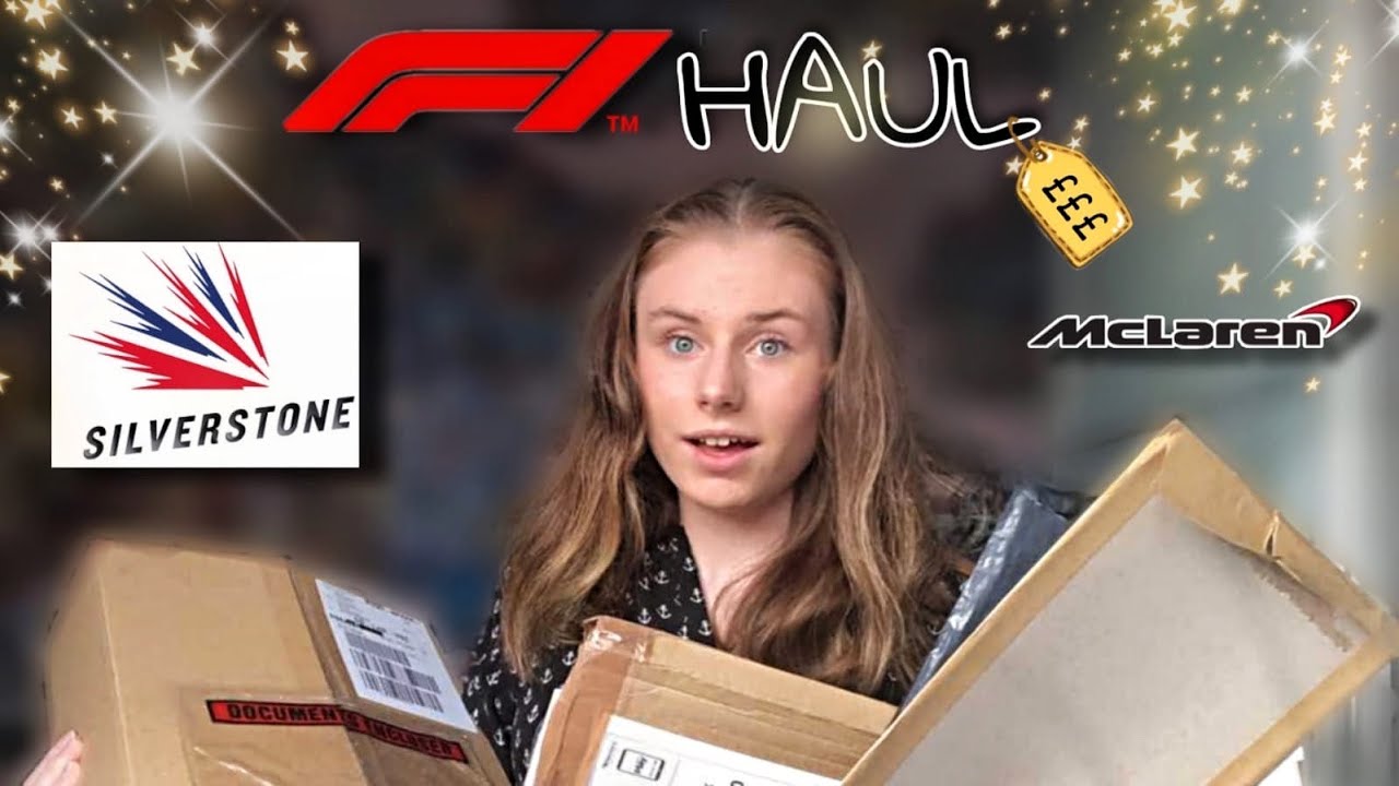 F1/MOTORSPORT HAUL | unboxing *exciting!* 🛍