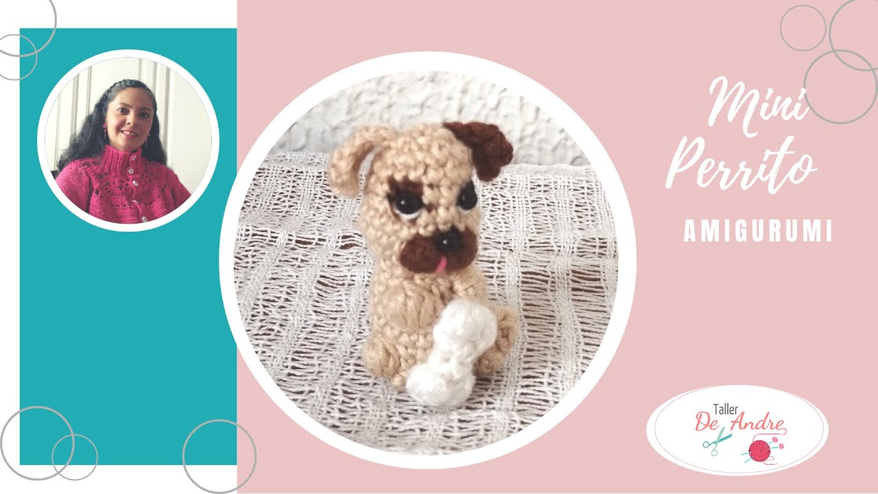 Mini Perrito Amigurumi