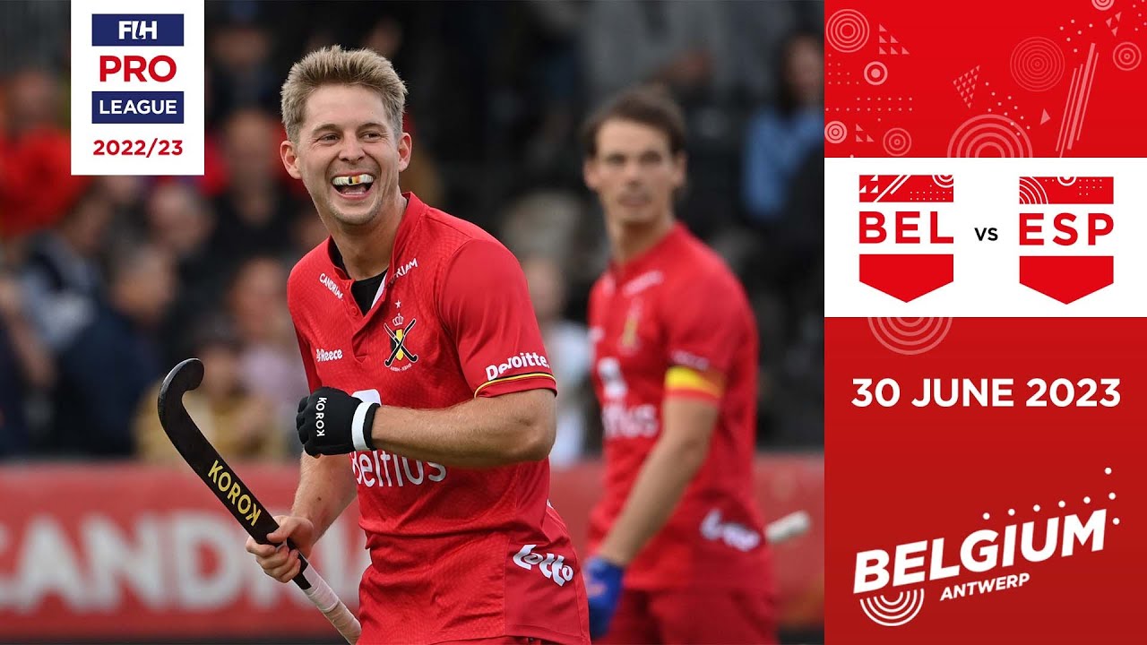 FIH Hockey Pro League 2022-23: Belgium vs Spain (Men, Game 1) - Highlights