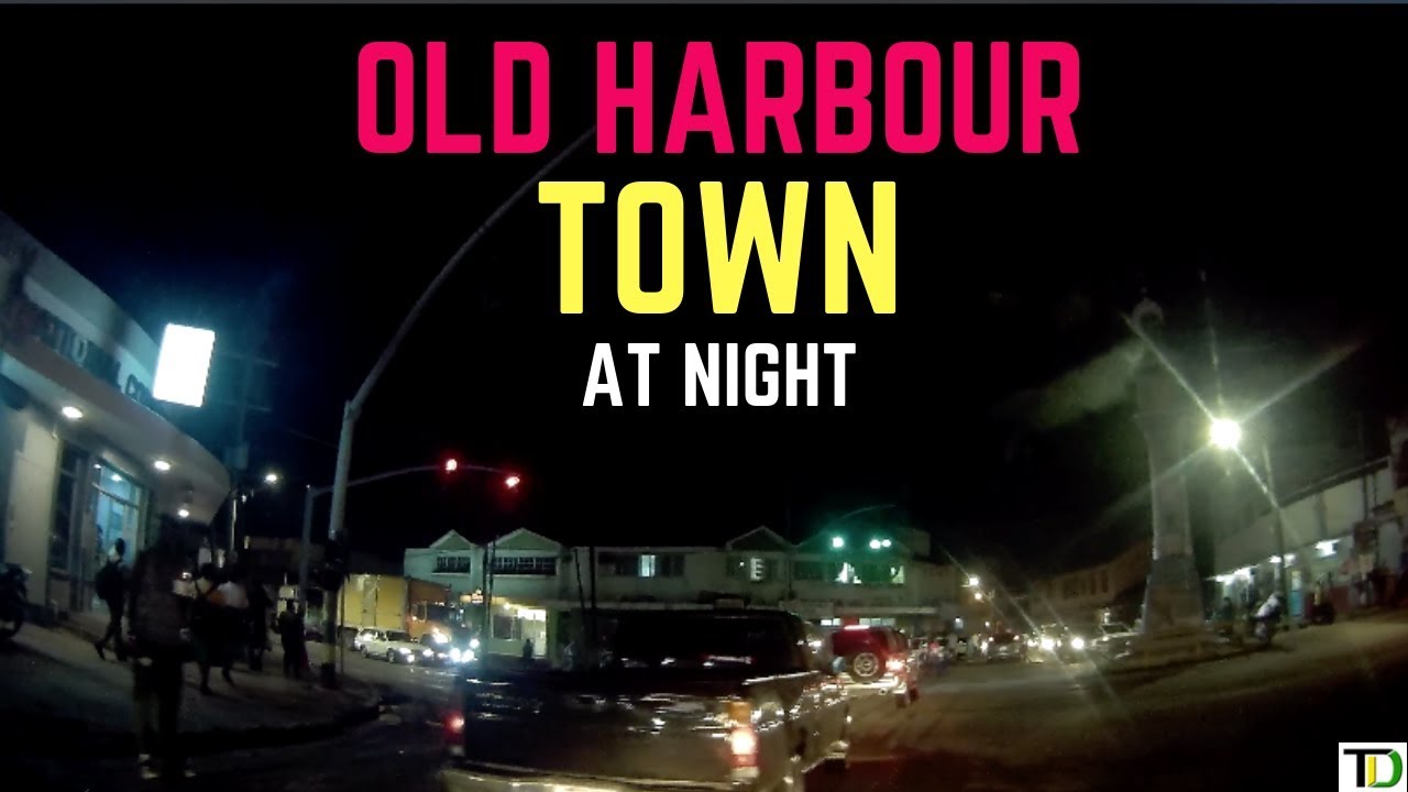 Old Harbor TOWN at Night | Teach Dem