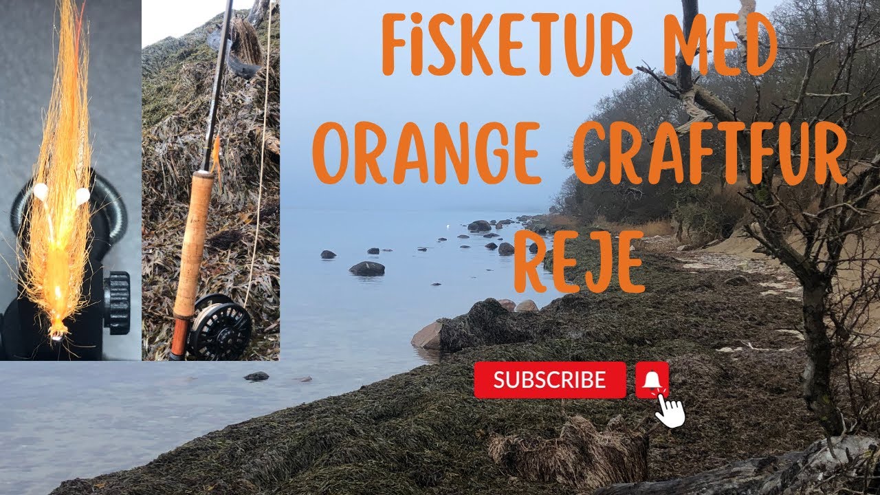 Fisketur med den orange craftfur reje