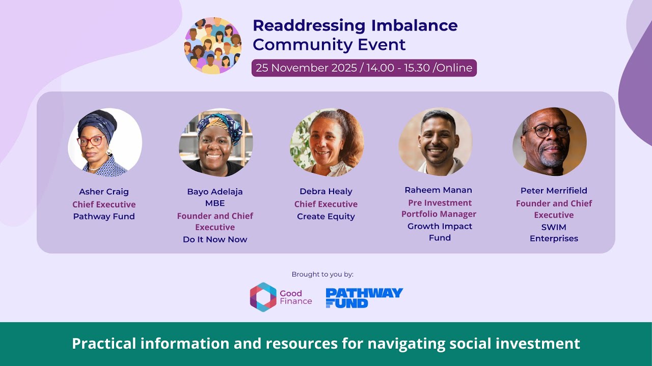 Redressing Imbalance Community Event - November 2025