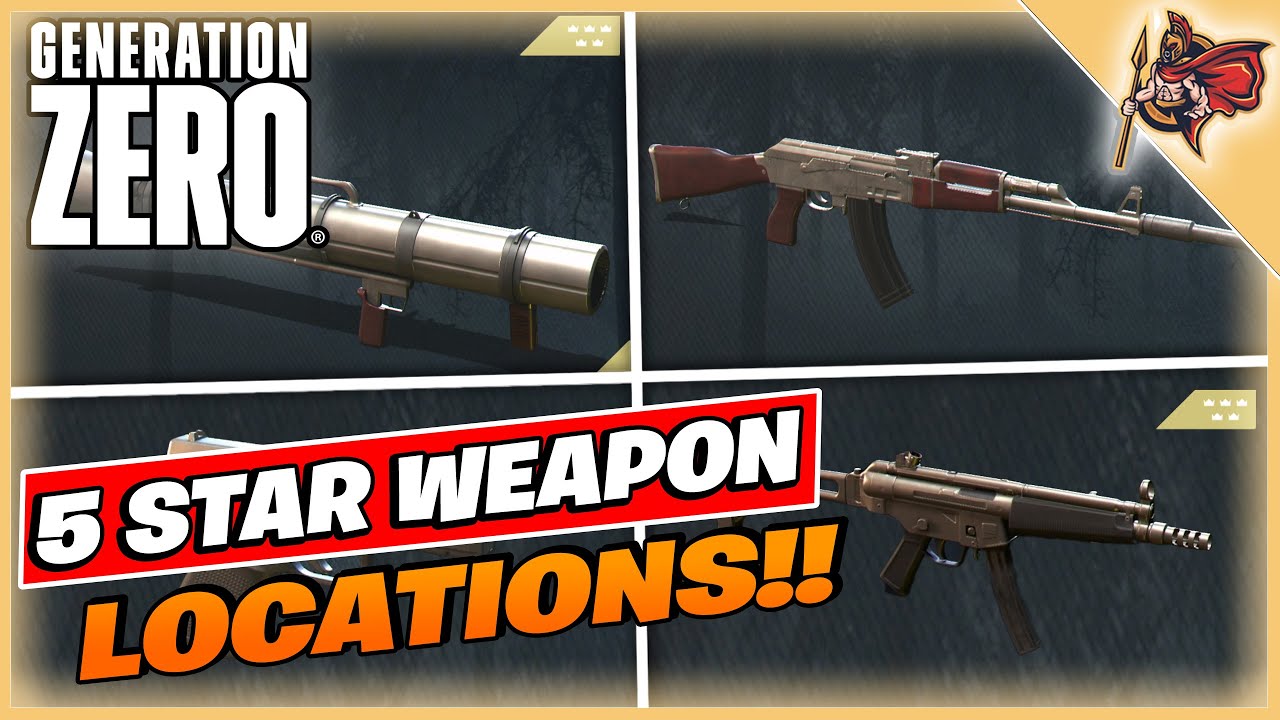 Want Every 5 Star Weapon? | Generation Zero - How To Guide