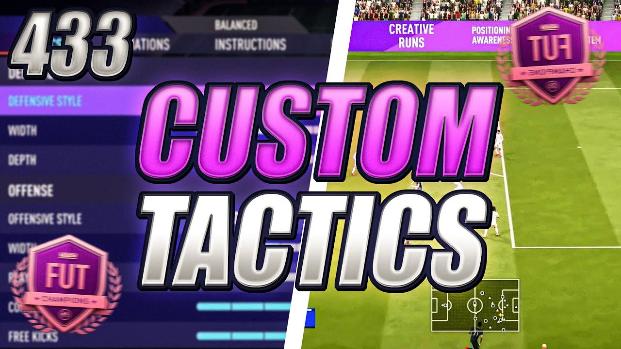 FIFA 21 BEST CUSTOM TACTICS + PLAYER INSTRUCTIONS 433 (4) 433 (3) 433 FORMATION!
