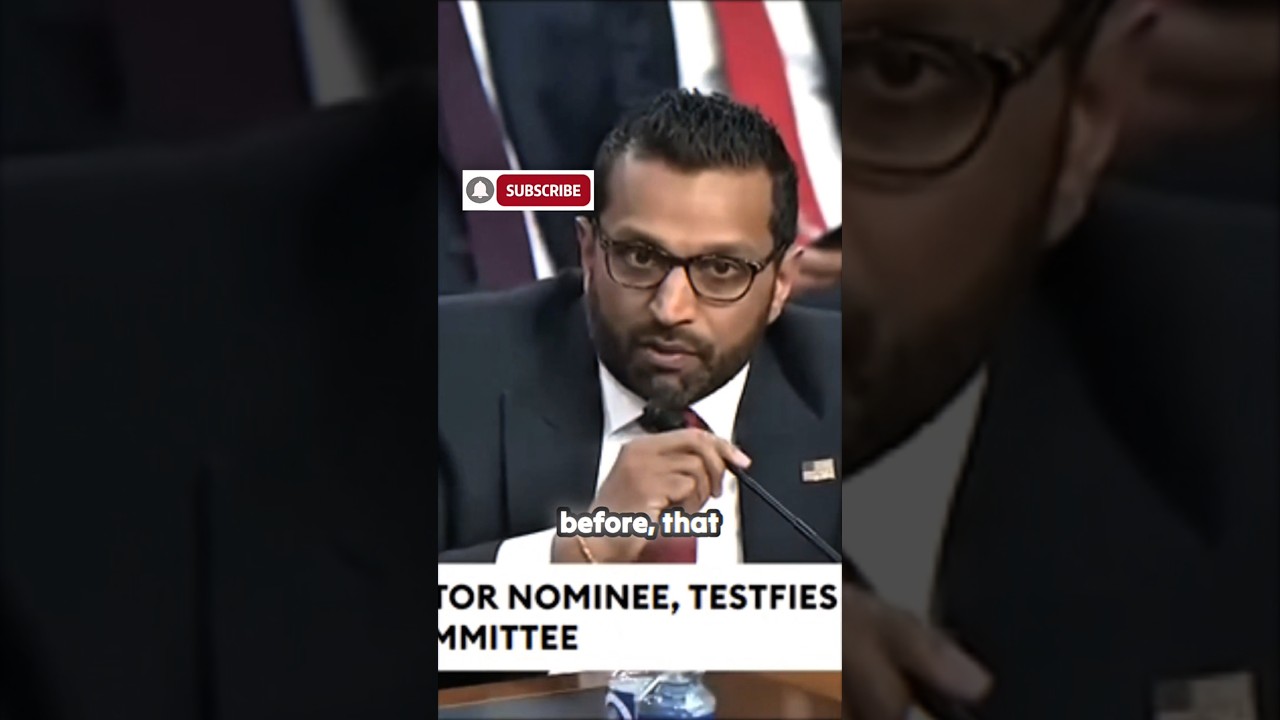 Why is it so hard to say 'Biden won'? #kashpatel #breakingnews #shorts