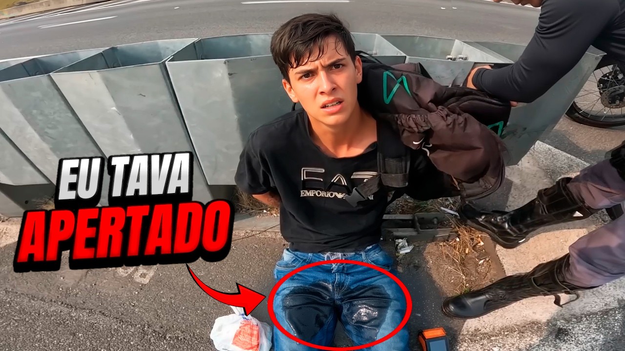 Quando ABORDADOS fazem XIXI de MEDO no ENQUADRO! (muito constrangedor)