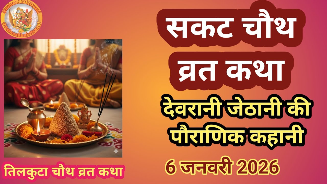 सकट चौथ व्रत कथा | देवरानी जेठानी की कहानी | Sankat Chauth Vrat Katha in Hindi