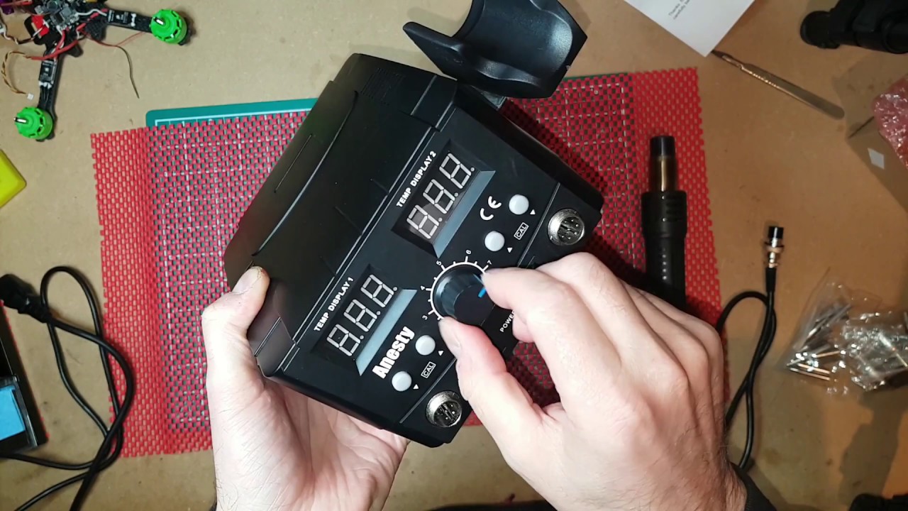 Low cost solder station