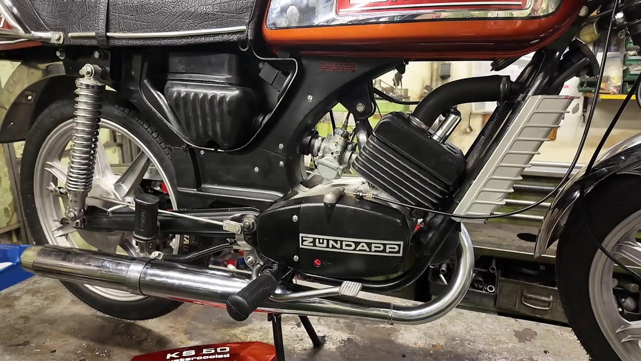 Springt die Zündapp KS50 WC TT an? | First-Run | Kradstream