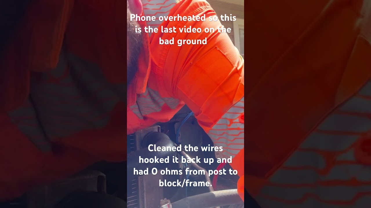 Chasing a bad ground 