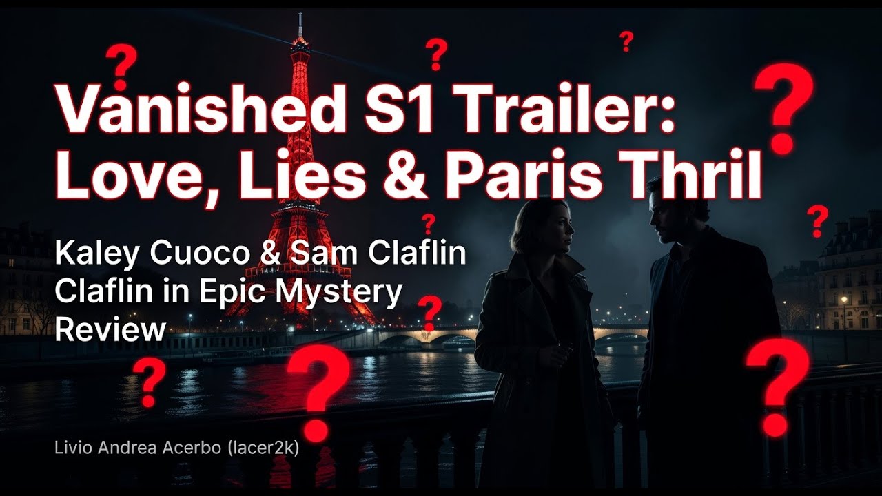 🕵️‍♀️Vanished Season 1 Trailer Review: Love, Lies & Paris Mysteries🔍