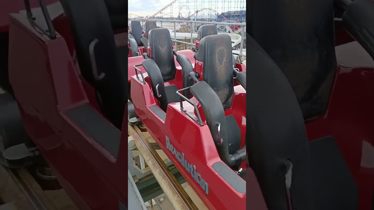 Revolution Blackpool pleasure beach what a view