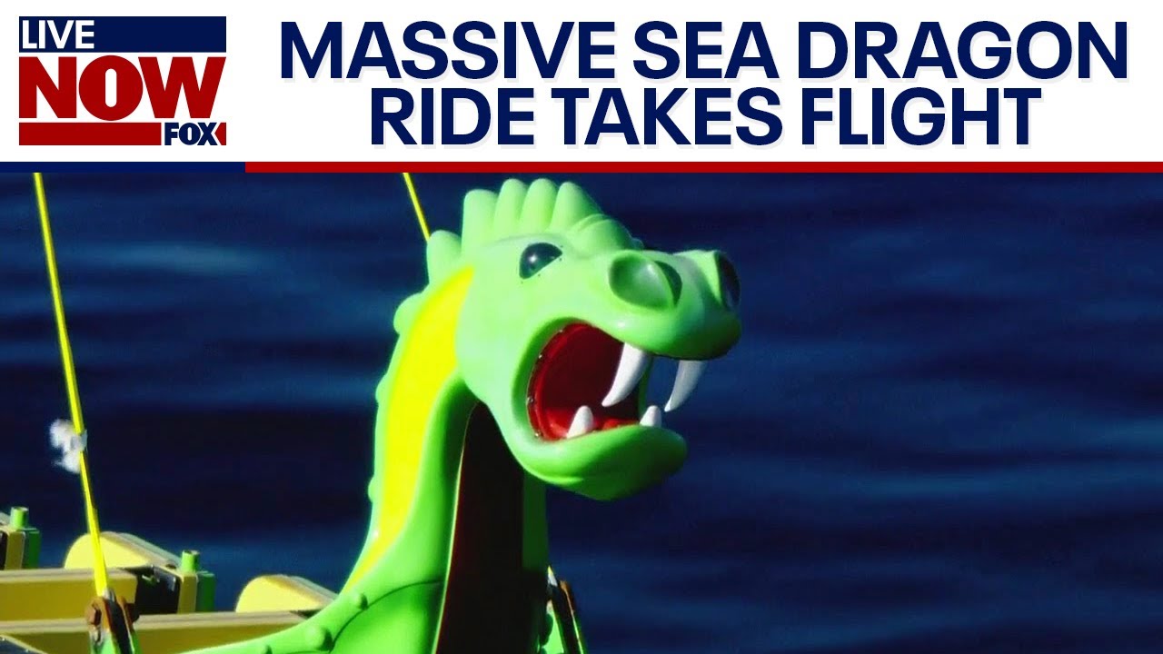 Sea Dragon ride leaves Santa Monica's Pacific Park via helicopter | LiveNOW from FOX