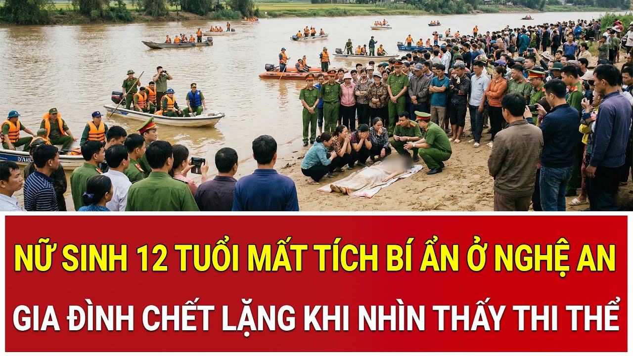 Thời sự nóng 2/2: Nữ sinh 12 tuổi mất tích bí ẩn ở Nghệ An, gia đình chết lặng khi nhìn thấy thi thể