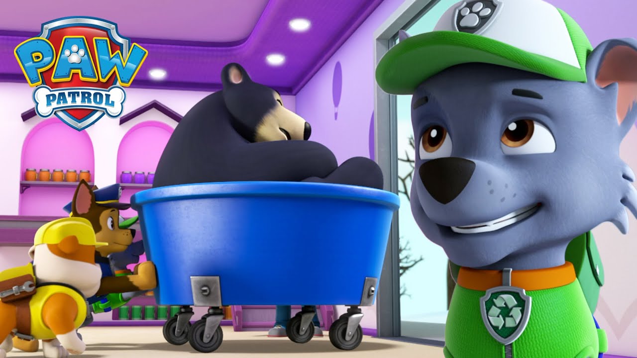 A kutyik megmentenek egy alvó medvecsaládot és még sok más állatot! Mancs Őrjárat PAW Patrol epizód