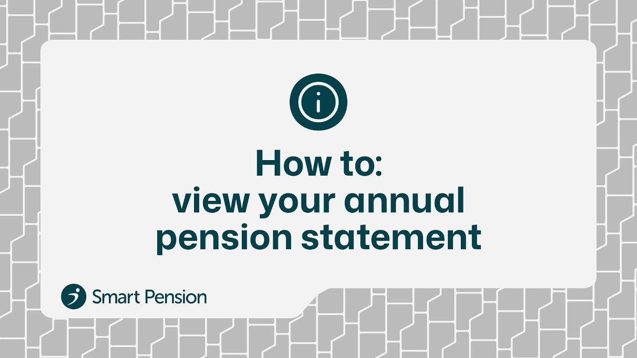 How to: view your annual pension statement