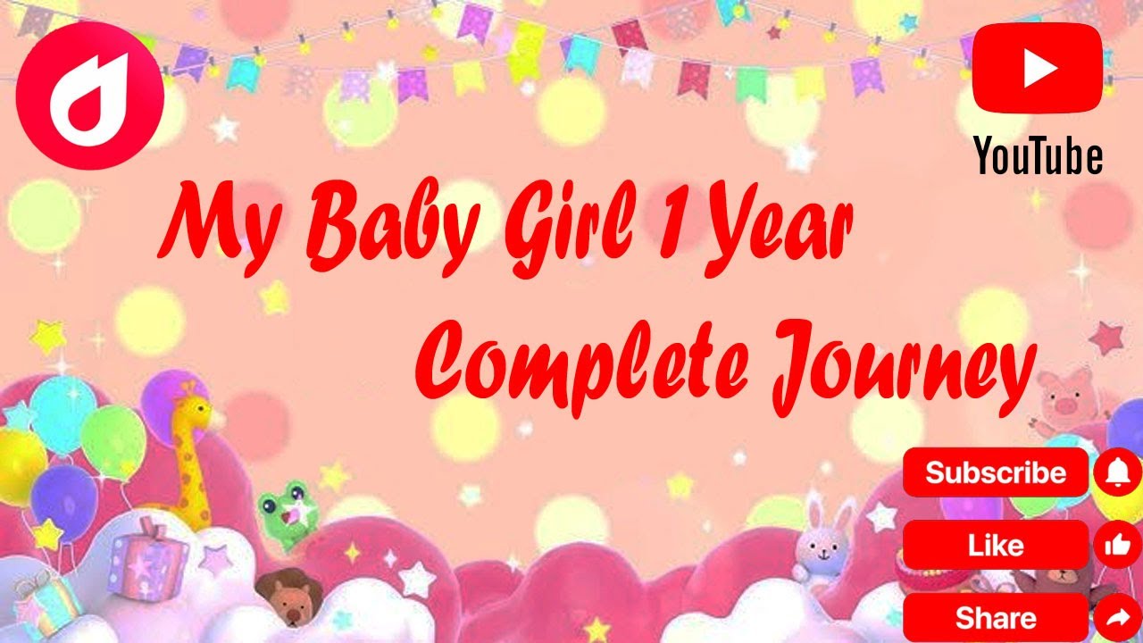 My Cute Princess 1 Year Complete Journey with Immense Love, Joy and Rapid Development #trending