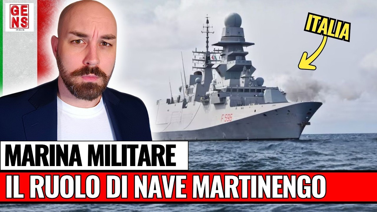 IL RUOLO DELL'ITALIA e DELLA FREGATA MARTINENGO nella CRISI in MEDIO ORIENTE