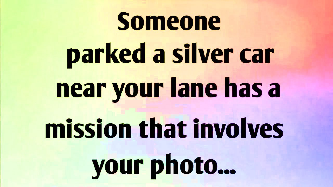 SOMEONE PARKED A SILVER