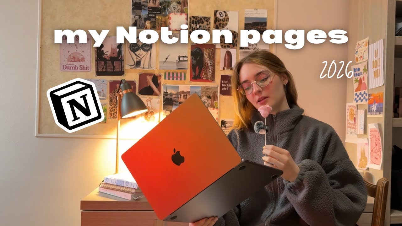 a tour of my Notion pages that just MAKE sense 🍓