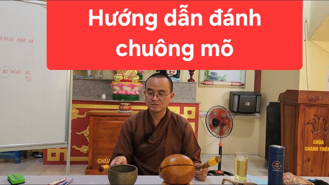 080.Hướng dẫn đánh chuông mõ cho người mới bắt đầu| @Thích Nhật Đạo #thichnhatdao #huongdan #hướngdẫn