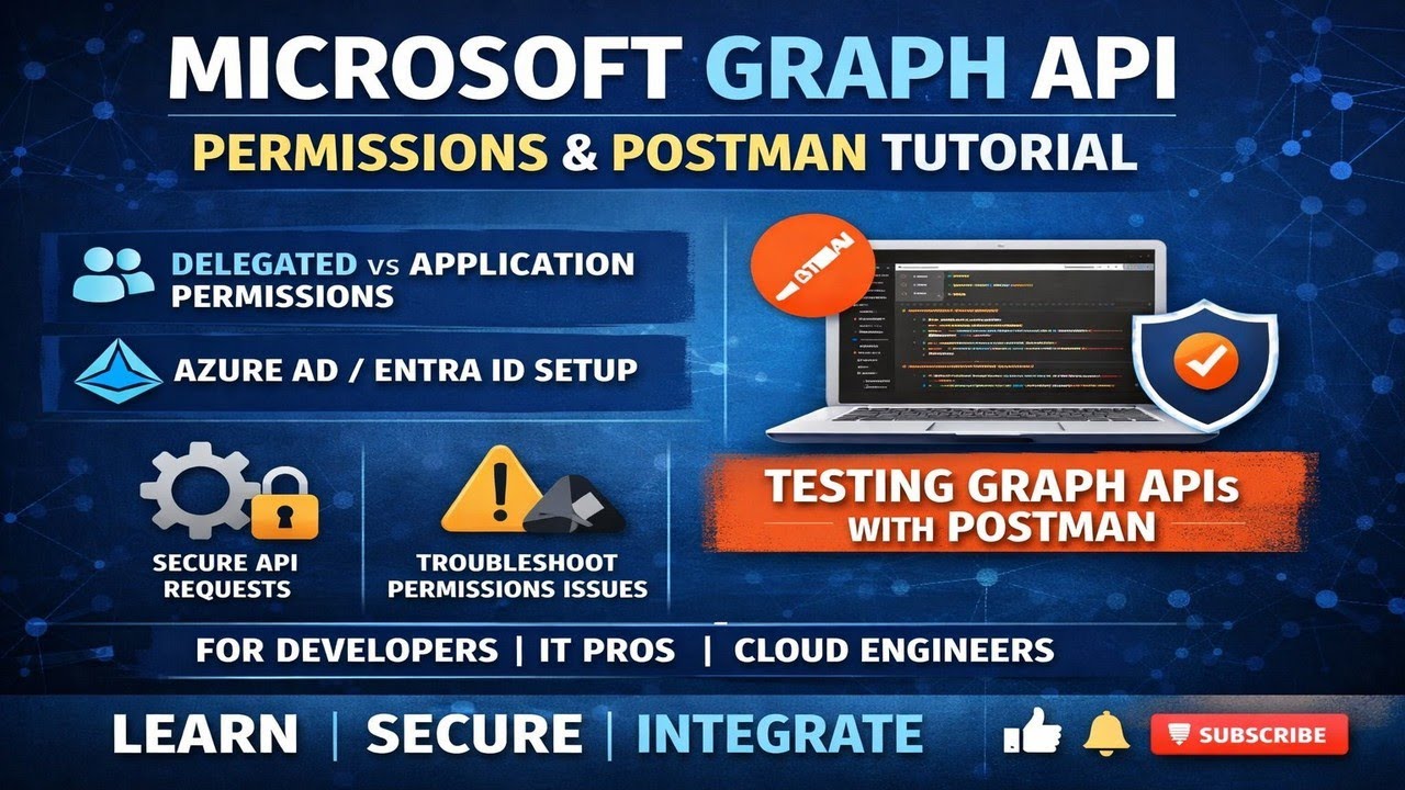 Deep Dive: Microsoft Graph API Permissions & Secure Testing with Postman | Synergetics India