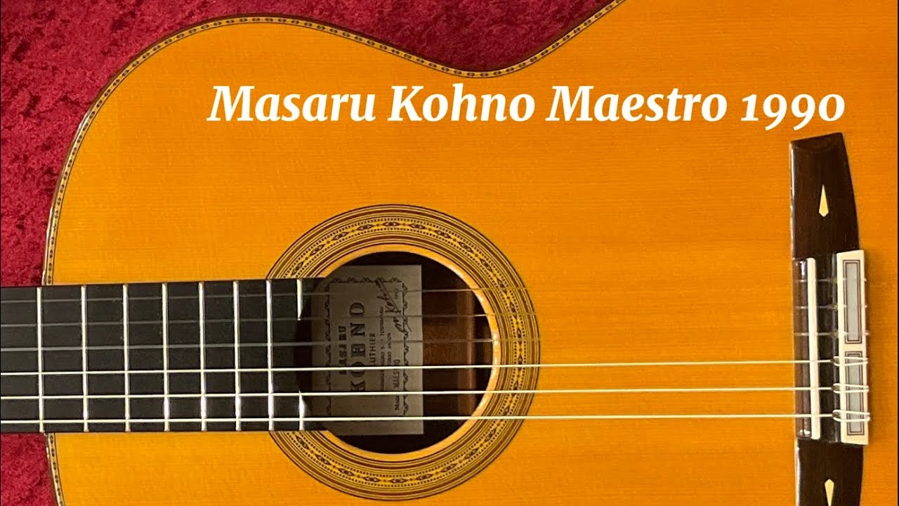 河野賢 Masaru kohno Maestro 1990年製 別れの前奏曲（モンテス）