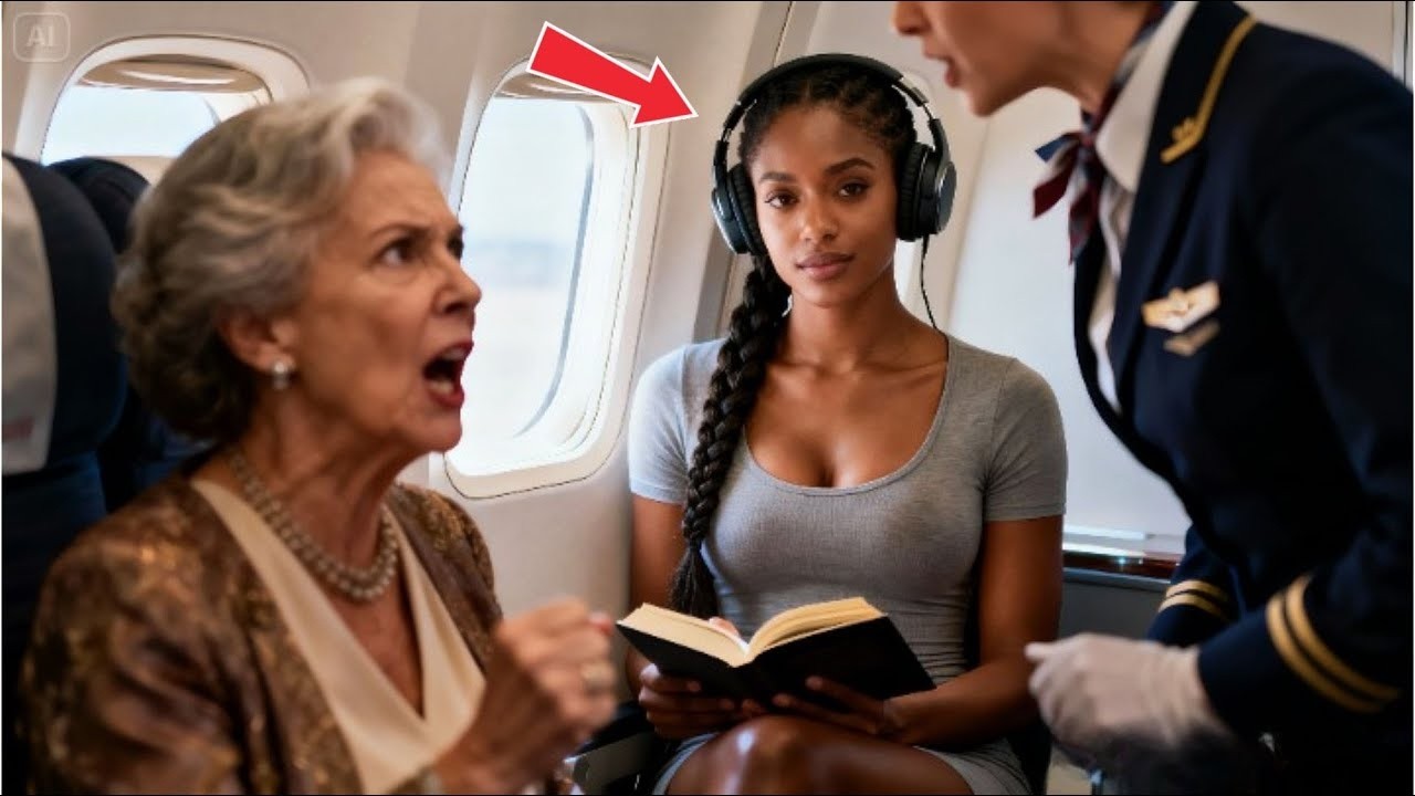 Passenger Objects to a Black Girl in First Class — Crew Panics When Her Mom Owns the Airline