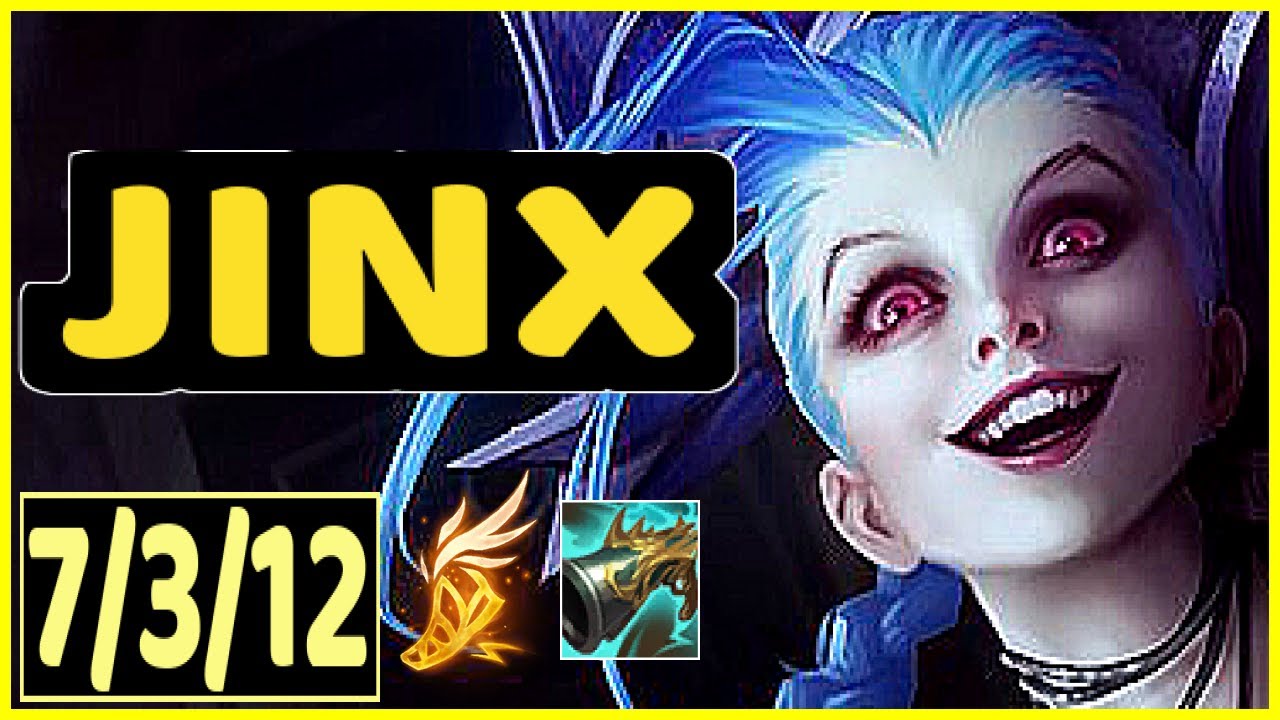 JINX VS JHIN - 7/3/12 KDA ADC GAMEPLAY
