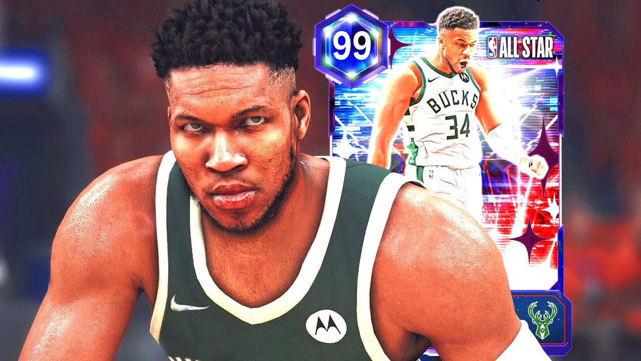 DARK MATTER GIANNIS ANTETOKOUNMPO GAMEPLAY! GIANNIS HAS ME CONFLICTED IN NBA 2K26 MyTEAM!