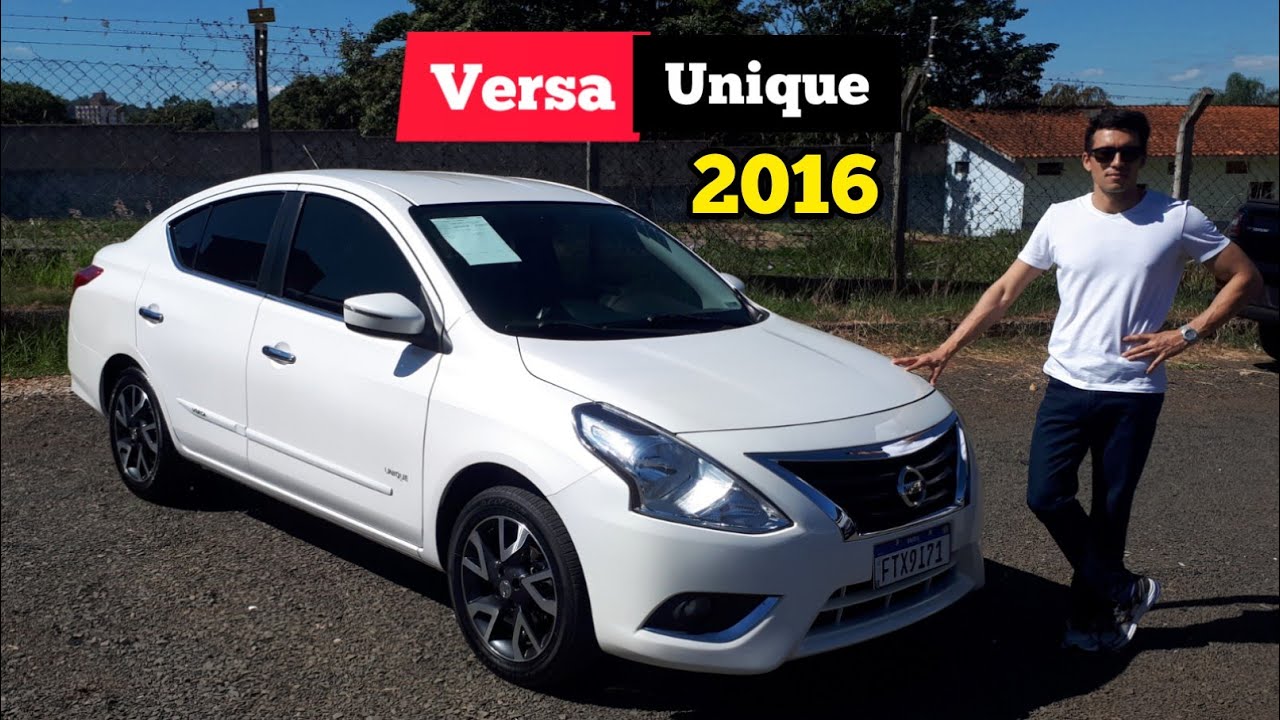 Versa Unique 2016, avaliação, Test Drive e preço.