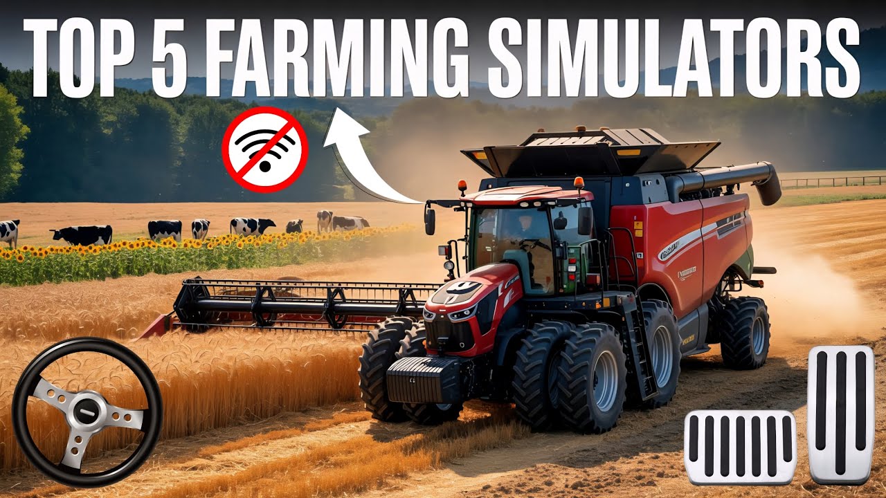Top 5 Offline Farming Simulator Games for Android 2025