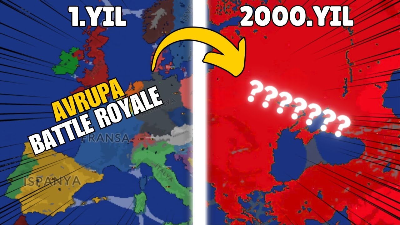 AVRUPA'DAKİ TÜM ÜLKELERİ BİRBİRLERİYLE SAVAŞTIRDIM! | Ages of Conflict